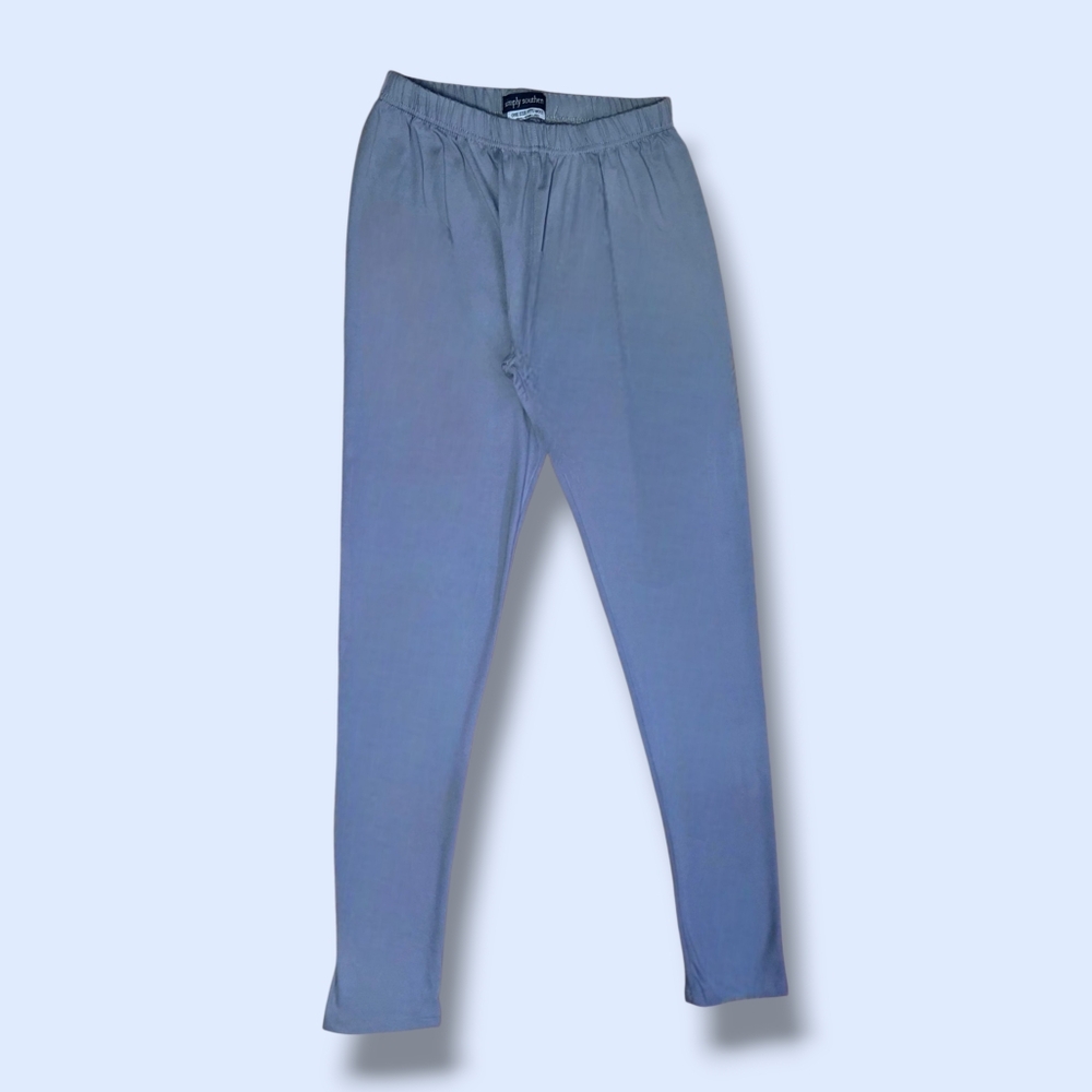Simply Southern | Women's Light Blue Leggings | One Size Fits Most | S, M, L |